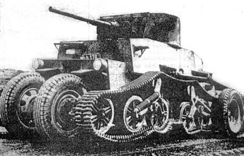 Колесно-гусеничные танки Скофилда