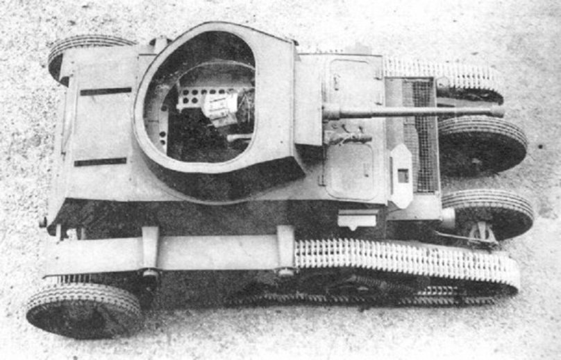 Колесно-гусеничные танки Скофилда