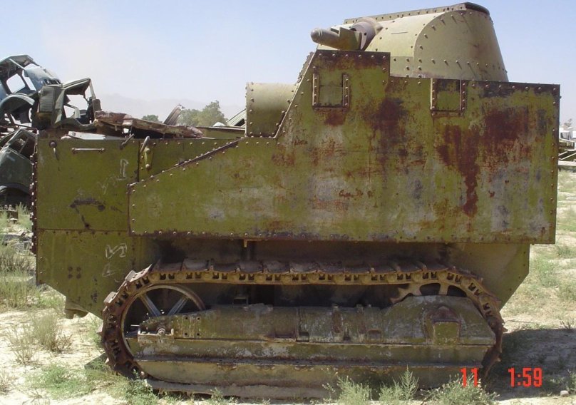 Disston tractor Tank
