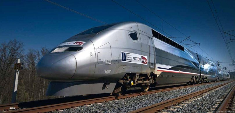 Французские скоростные поезда TGV