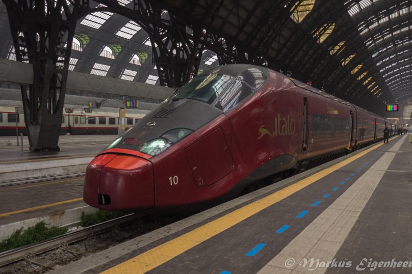 Скоростной поезд Италия Italo
