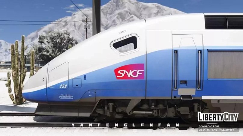 Высокоскоростной поезд TGV Duplex