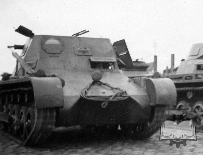 Немецкий командирский танк т-1 звезда