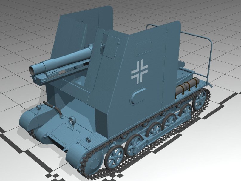 15cm sig 33 b SFL Sturmpanzer