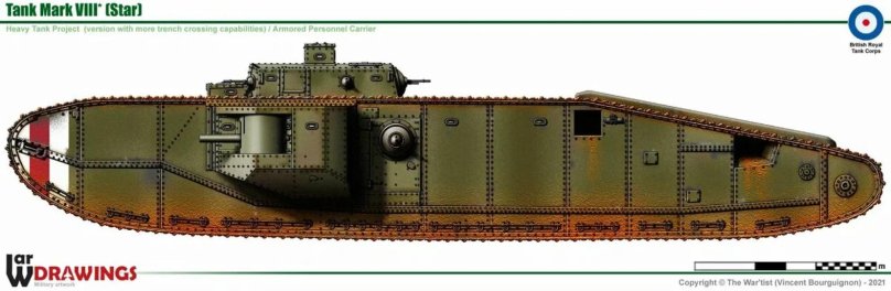 Танк MK VIII Интернэшнл