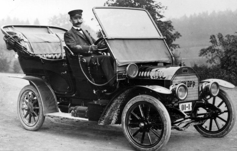 Шофер 19 века