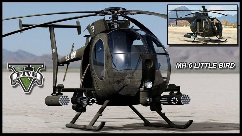 Вертолёт MD Helicopters MH-6 little Bird