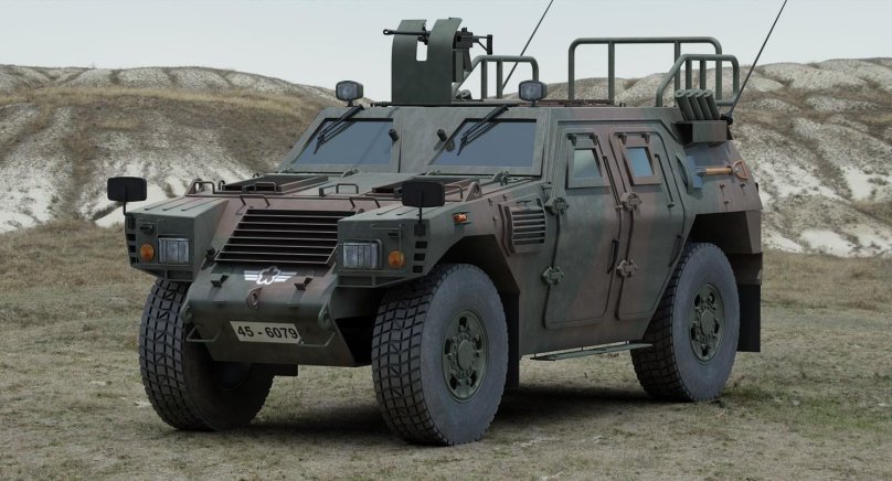 Броневик Komatsu Lav