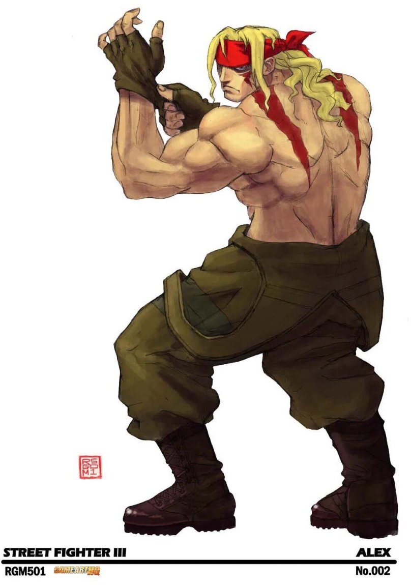 Street Fighter 3 Alex