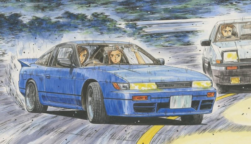 Nissan Silvia s13 initial d