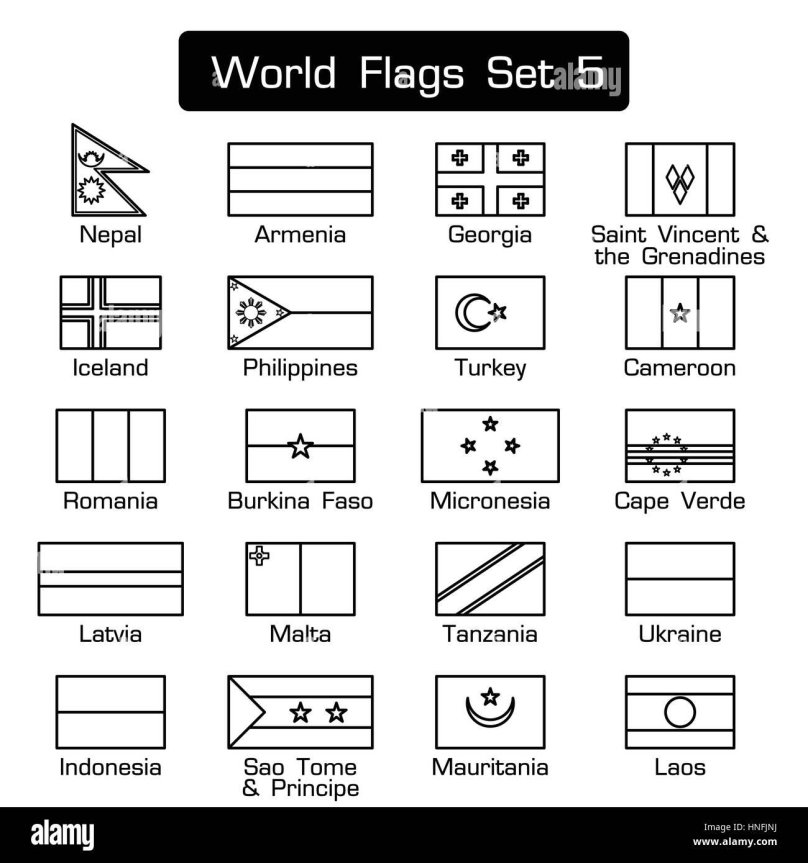 World Flags Set 5