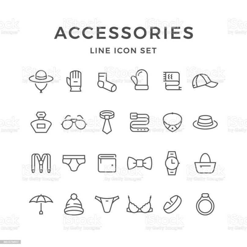 Значок аксессуары