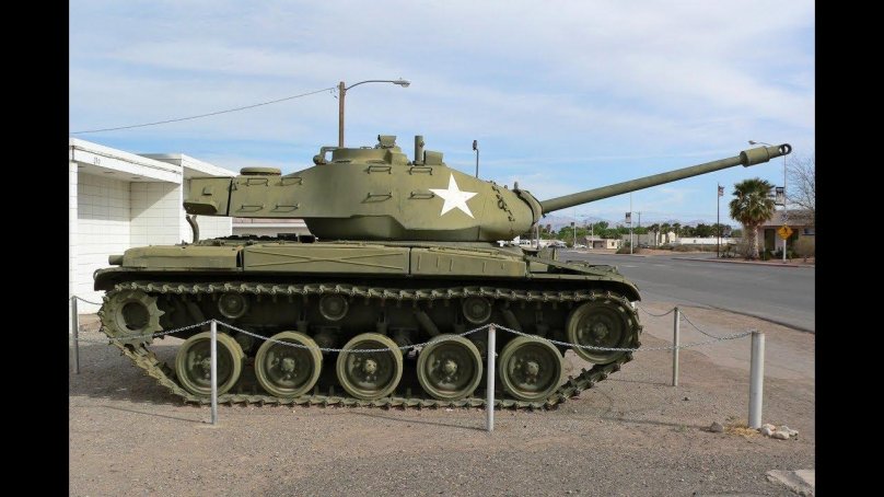 Танк м41 Уокер бульдог