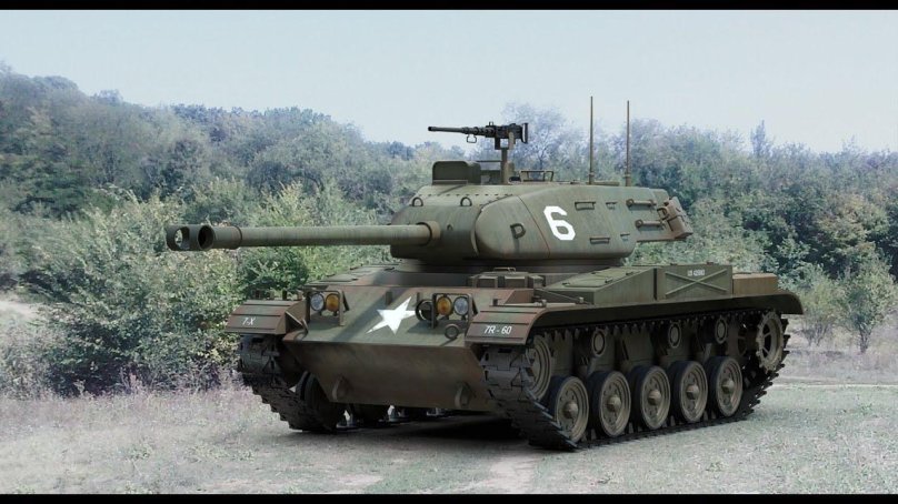 Танк м41 бульдог