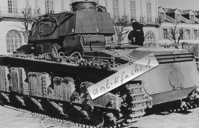 Немецкий многобашенный танк Neubaufahrzeug