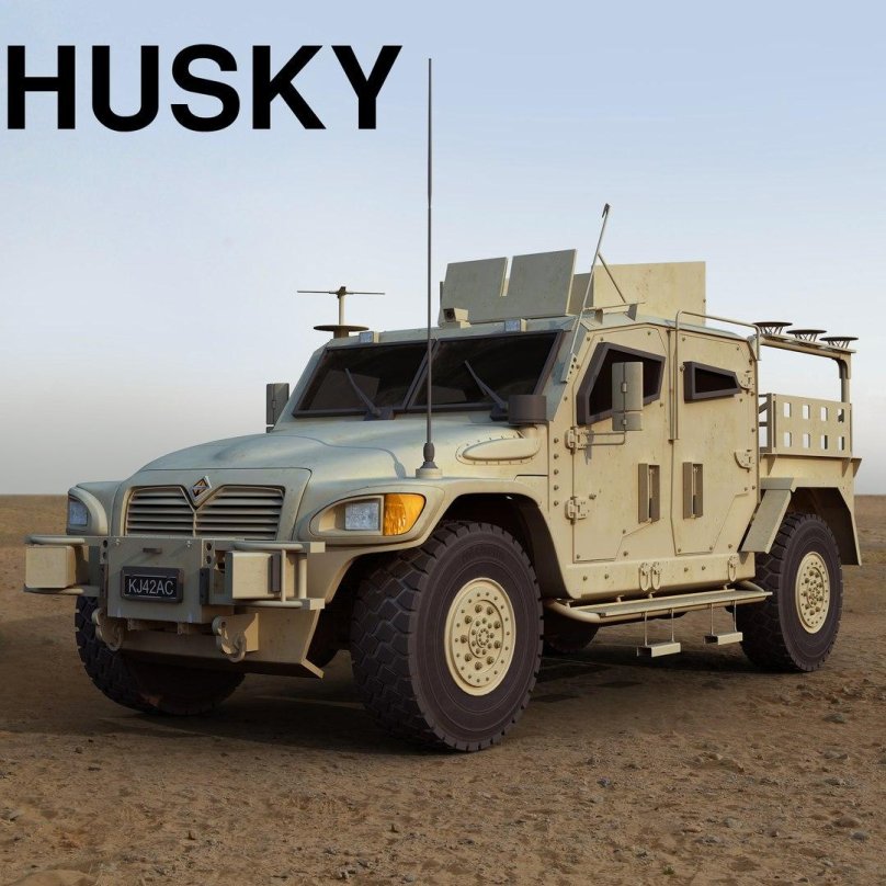Бронеавтомобили Husky TSV