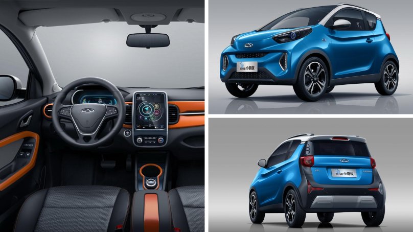 Chery eq1 салон