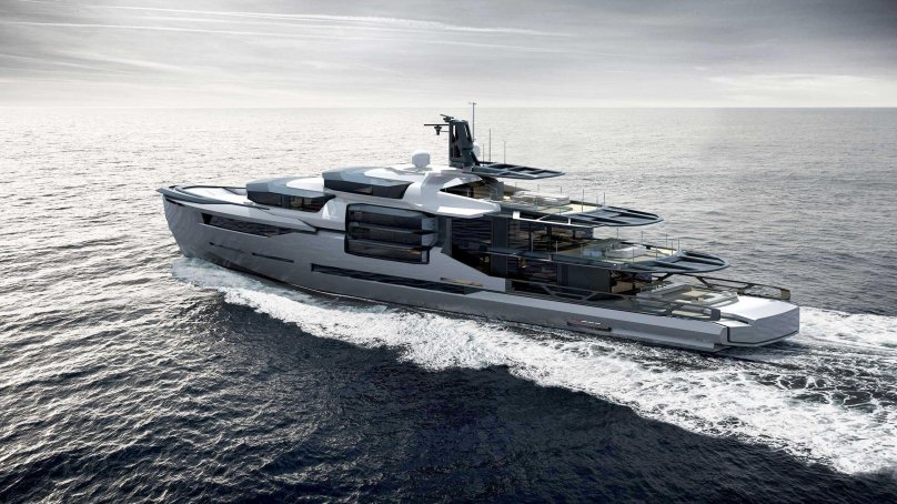 Мегаяхта Calibre 102 от MUB Design