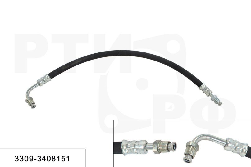 Шланг ГУР ГАЗ 3309 340815090