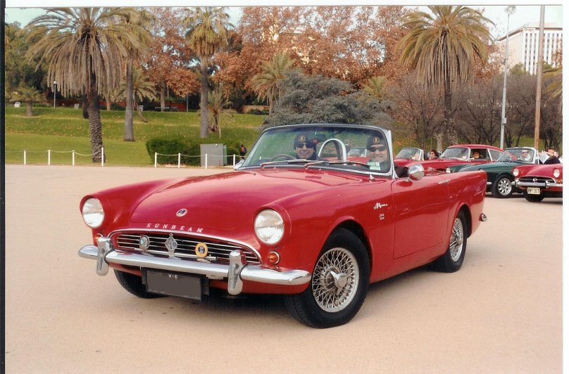 Sunbeam Alpine, 1962. Автомобиль Джеймса Бонда.