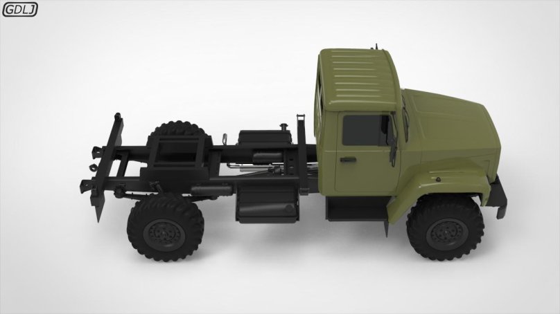 Gaz 3308 Sadko 3d модель