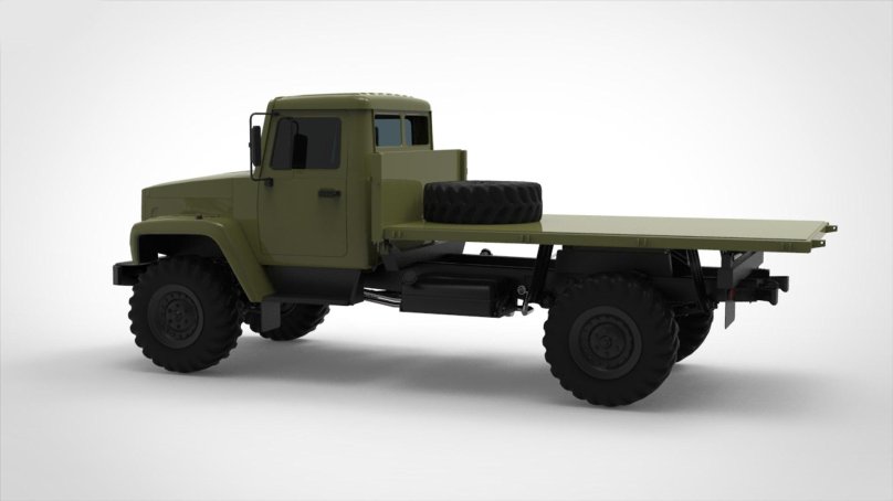 Gaz 3308 Sadko 3d модель