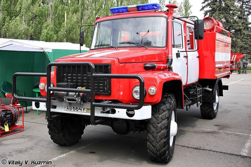 ГАЗ 33086 пожарная автоцистерна