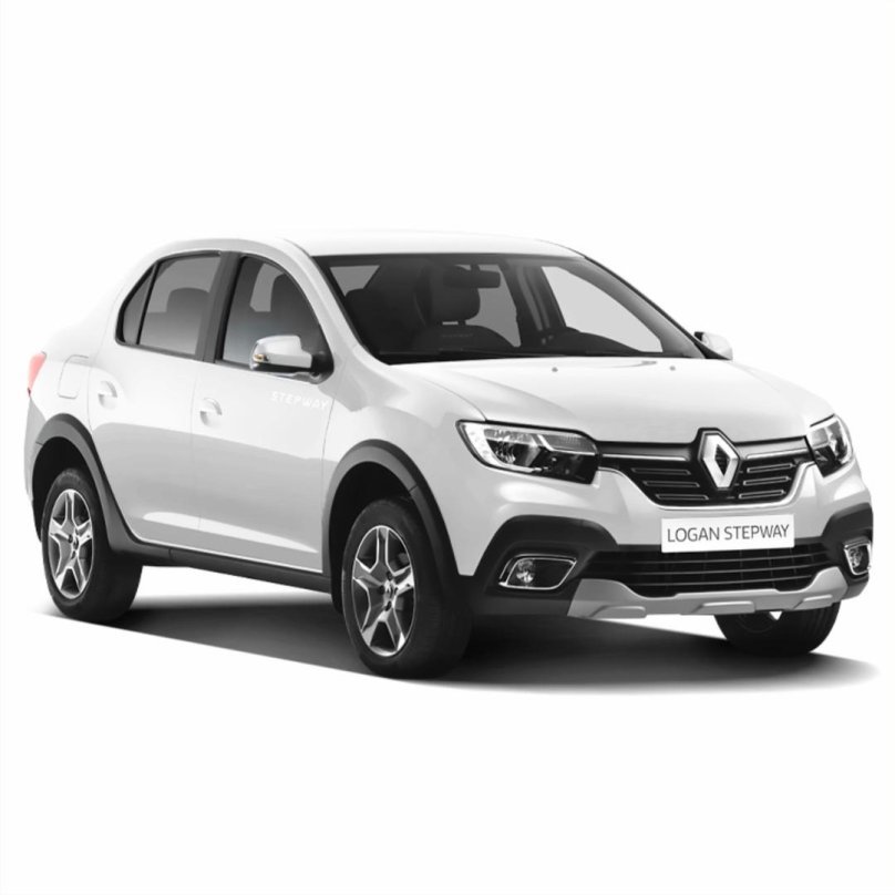 Рено Логан степвей белый