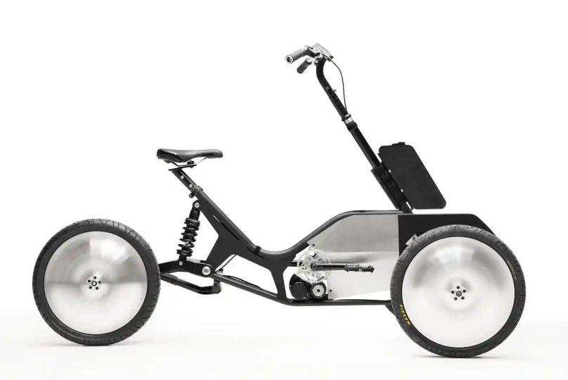 Трёхколёсный электровелосипед trike2b