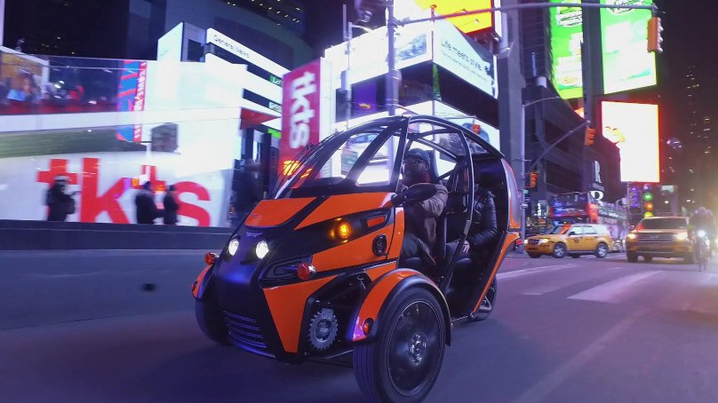 Электромобиль UV-4 Калашников.