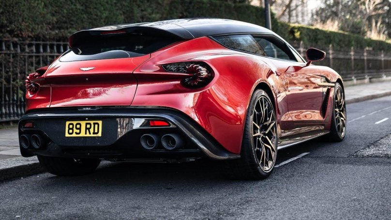 Aston Martin Vanquish Zagato shooting Brake