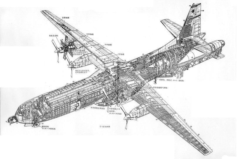 Douglas b-19 чертежи