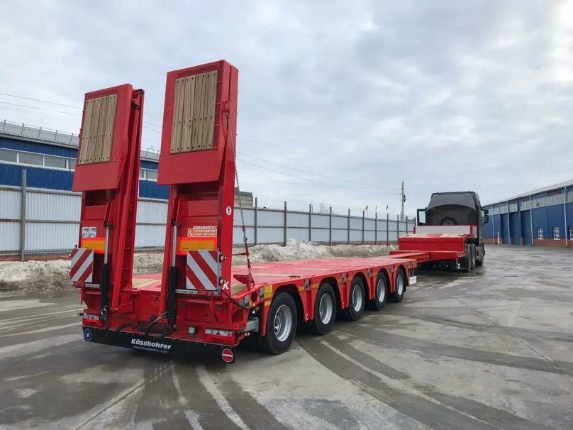 Низкорамный трал 5 осей