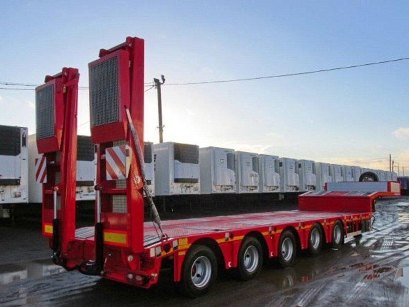 Низкорамный трал 5 осей