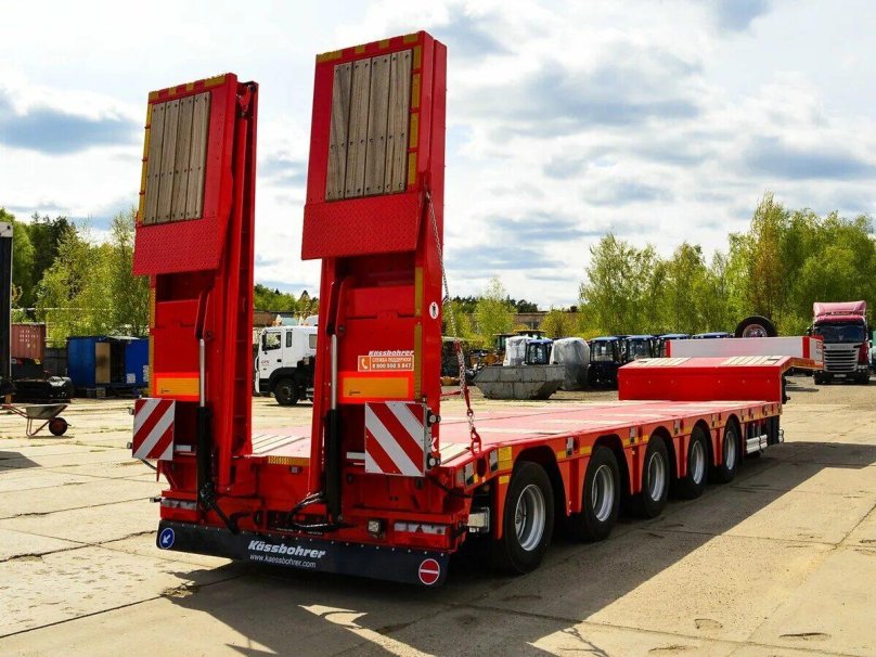 Полуприцеп трал Кассбохрер