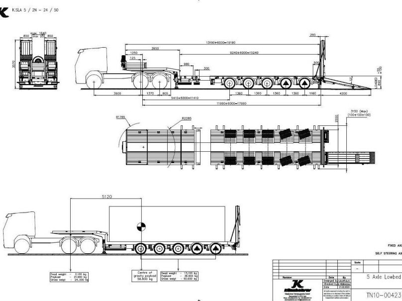 Трал Kassbohrer Lowbed