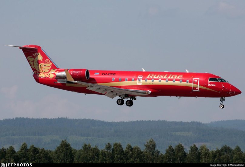 Bombardier crj200 РУСЛАЙН