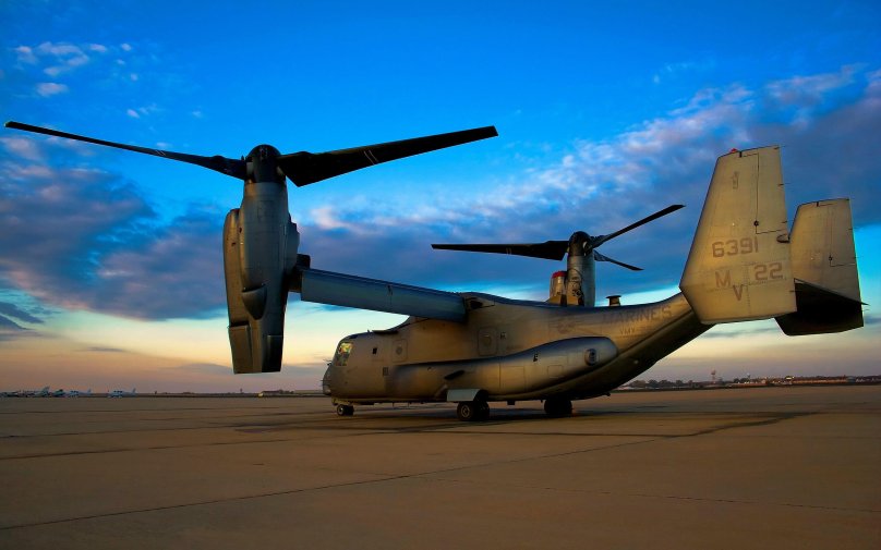 Американский конвертоплан v-22 Osprey