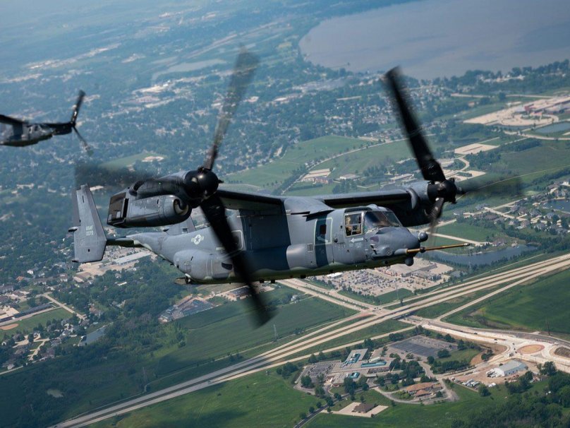 Конвертоплан Bell v-22 Osprey