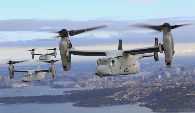 Конвертоплан Bell v-22 Osprey