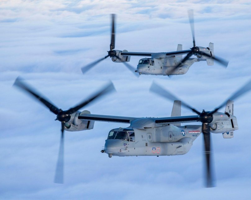 Вертолет Bell v-22 Osprey