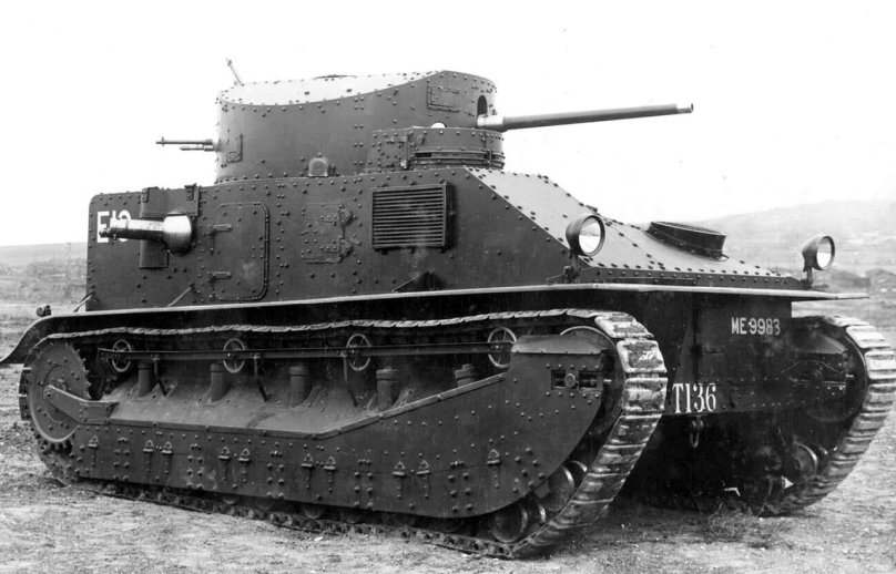 Танк Виккерс МК 1
