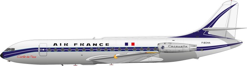 Se-210 Caravelle чертежи