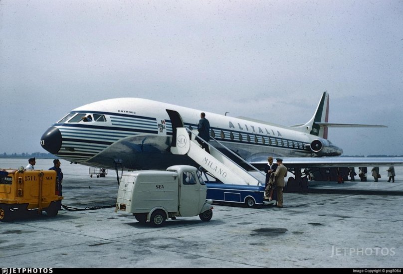 Sud Aviation Caravelle Lineart