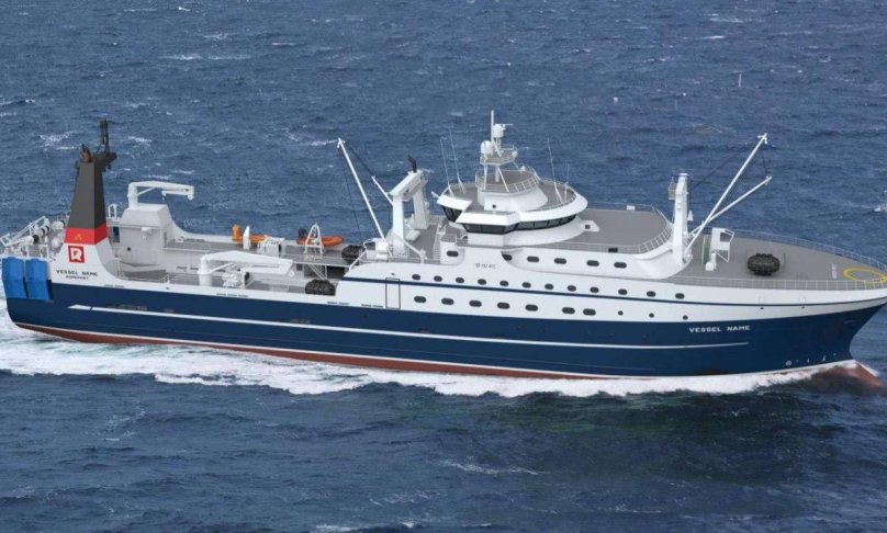 Большой морозильный траулер ст-192