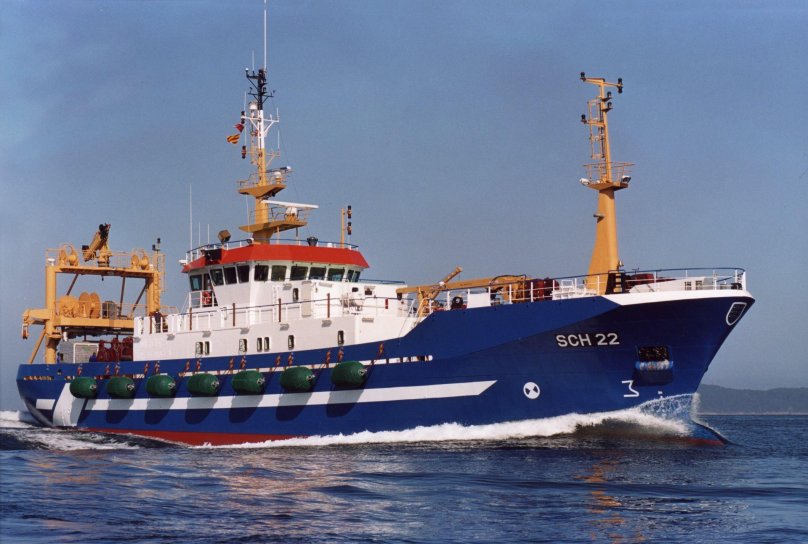 Рыболовный траулер wla291