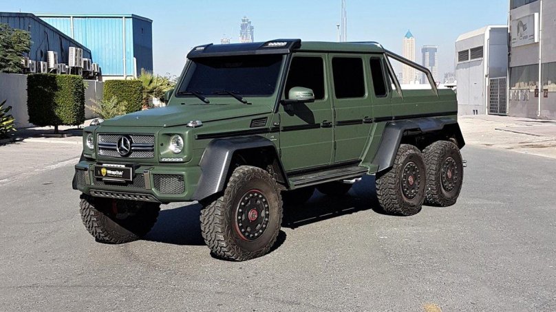Mercedes g63 AMG 6x6