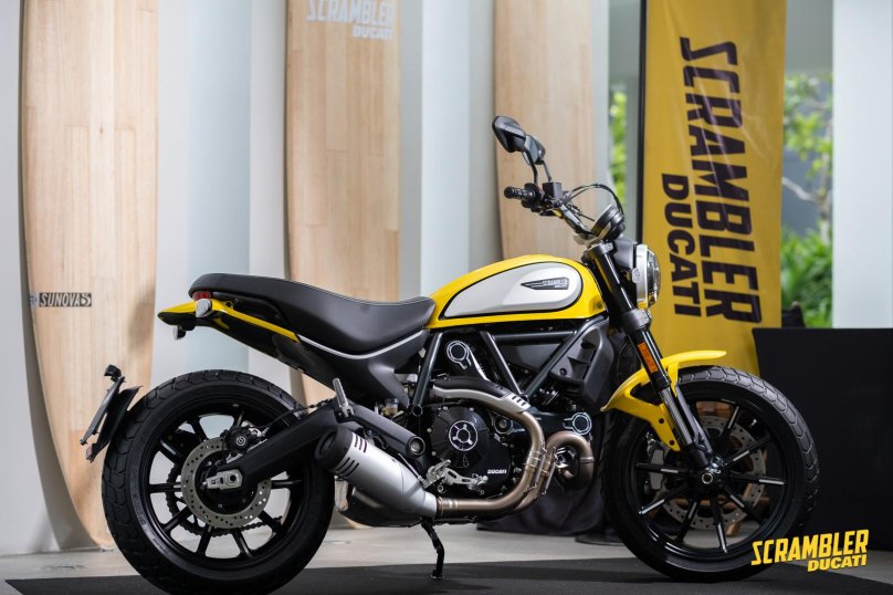 Ducati Scrambler Yellow