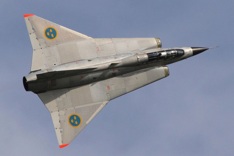 Saab j-35 "Draken", истребитель