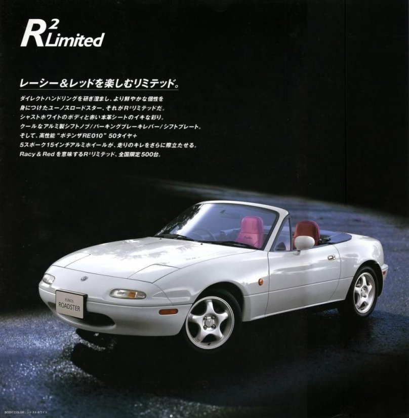 Mazda Miata mx5 Eunos Roadster-x